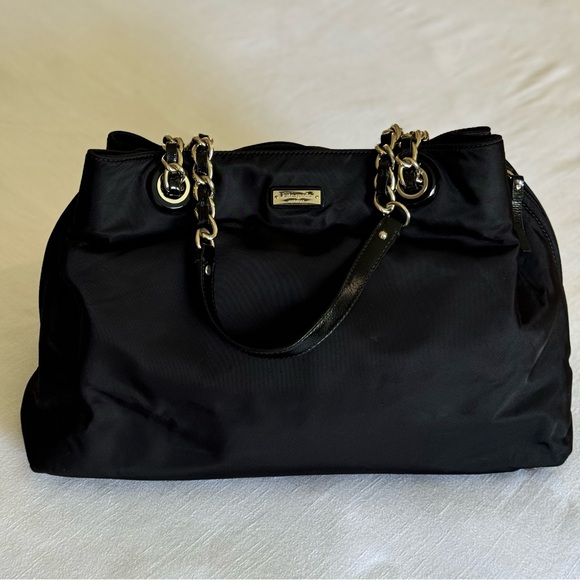 Kate Spade Black Nylon Maryanne Baby Diaper Tote Shoulder Bag - Picture 2 of 14